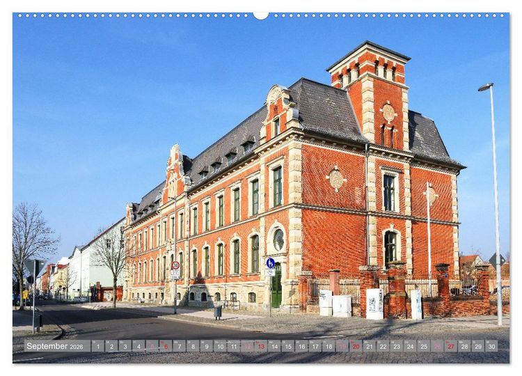 Produktbild: Brandenburg - Luckenwalde - Ein Stadtspaziergang (hochwertiger Premium Wandkalender 2026 DIN A2 quer), Kunstdruck in Hochglanz
