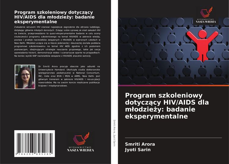 Produktbild: Program szkoleniowy dotycz&iquest;cy HIV/AIDS dla m&iquest;odzie&iquest;y: badanie eksperymentalne