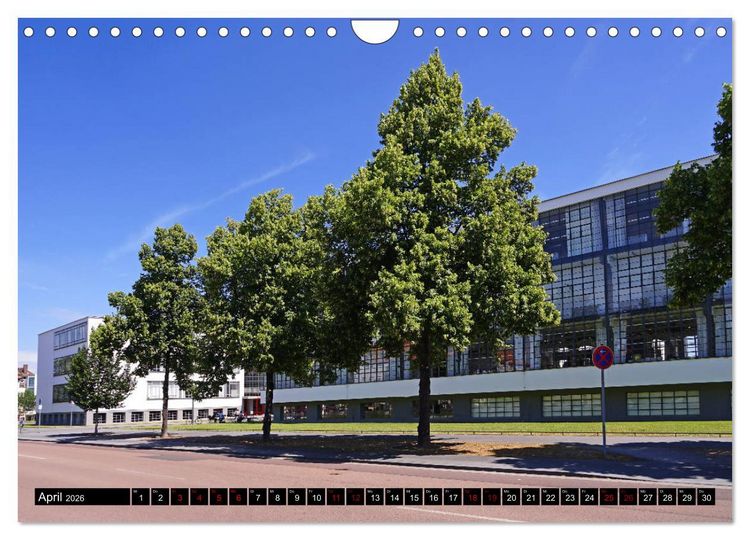 Produktbild: Dessau in Sachsen-Anhalt (Wandkalender 2026 DIN A4 quer), CALVENDO Monatskalender