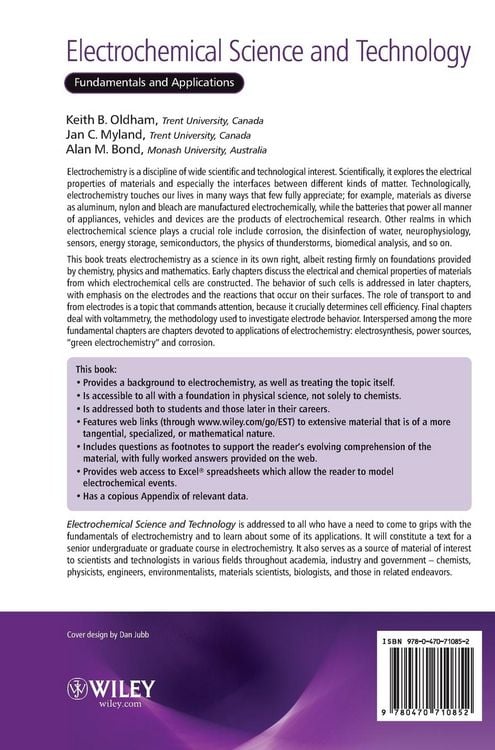 Produktbild: Electrochemical Science and Technology