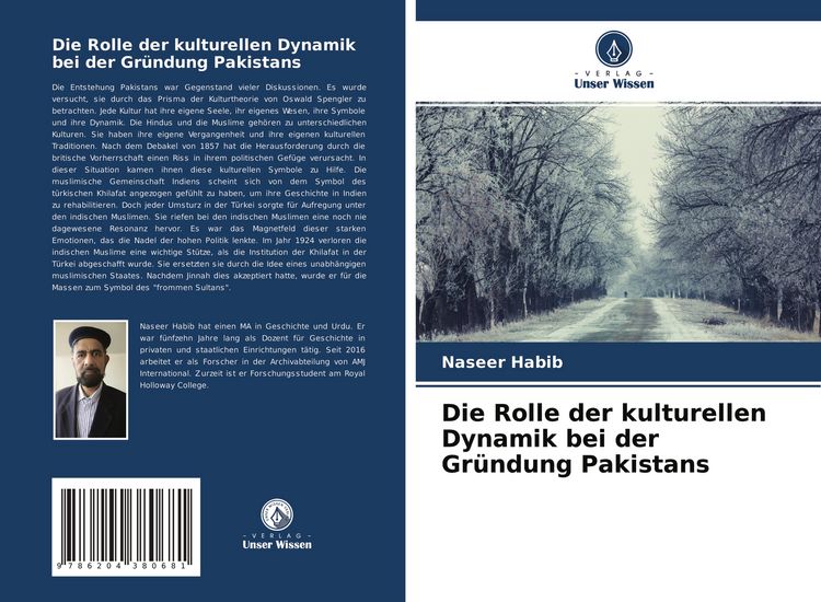 Produktbild: Die Rolle der kulturellen Dynamik bei der Gr&uuml;ndung Pakistans