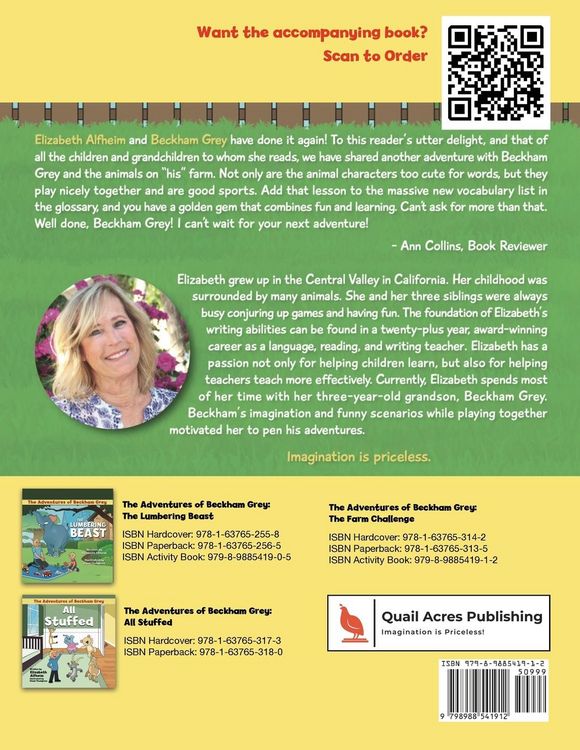 Produktbild: The Farm Challenge Activity Book