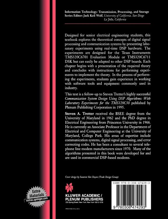 Produktbild: Communication System Design Using DSP Algorithms