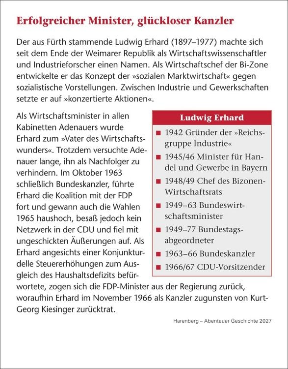 Produktbild: Abenteuer Geschichte Tagesabrei&szlig;kalender 2027 - Menschen, Ereignisse, Epochen - von den Anf&auml;ngen bis heute