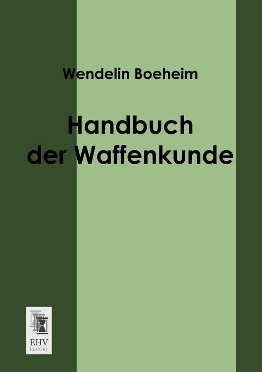 Produktbild: Handbuch der Waffenkunde