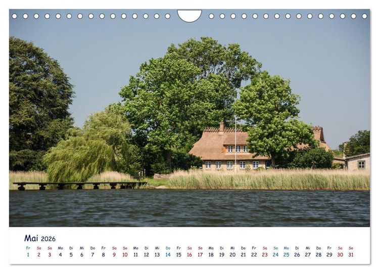 Produktbild: Maritime Schlei (Wandkalender 2026 DIN A4 quer), CALVENDO Monatskalender