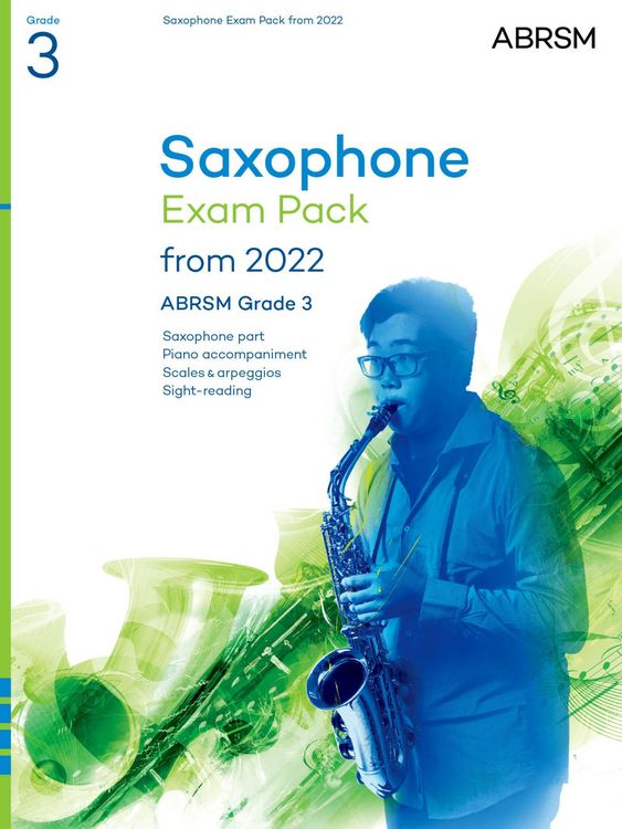 Produktbild: Saxophone Exam Pack from 2022, ABRSM Grade 3