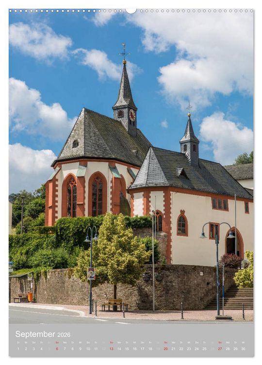 Produktbild: Kirchent&uuml;rme in Franken (hochwertiger Premium Wandkalender 2026 DIN A2 hoch), Kunstdruck in Hochglanz