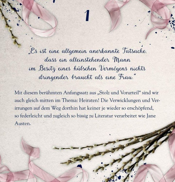 Produktbild: Zettelkalender - Weihnachten mit Jane Austen