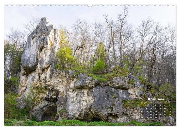 Produktbild: Faszinierende H&ouml;hlen auf der Schw&auml;bischen Alb (Wandkalender 2026 DIN A2 quer), CALVENDO Monatskalender