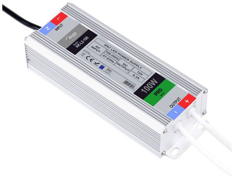 Produktbild: Akyga AK-L2-100 Industrienetzteil 12 V/DC 8.3A 100W