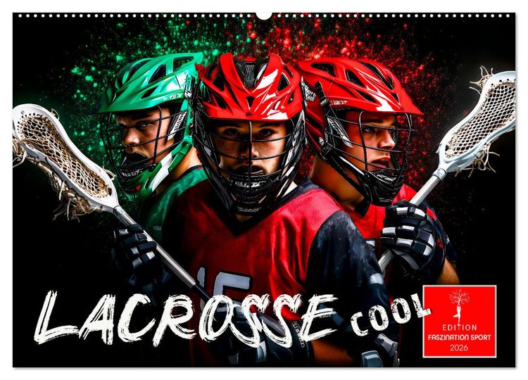 Produktbild: Lacrosse cool (Wandkalender 2026 DIN A2 quer), CALVENDO Monatskalender