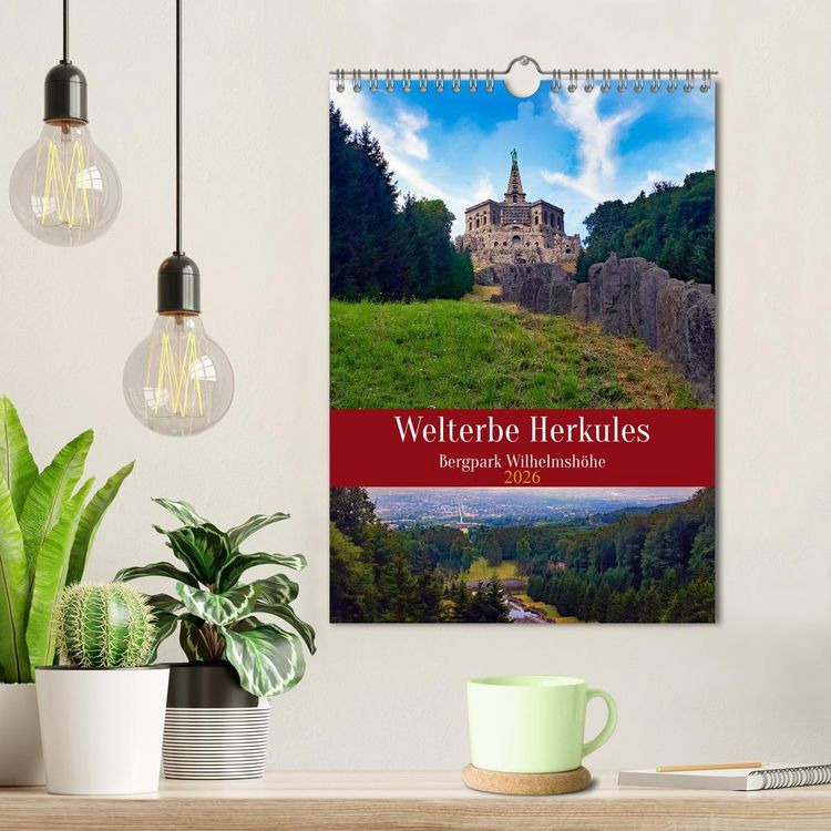 Produktbild: Welterbe Herkules (Wandkalender 2026 DIN A4 hoch), CALVENDO Monatskalender