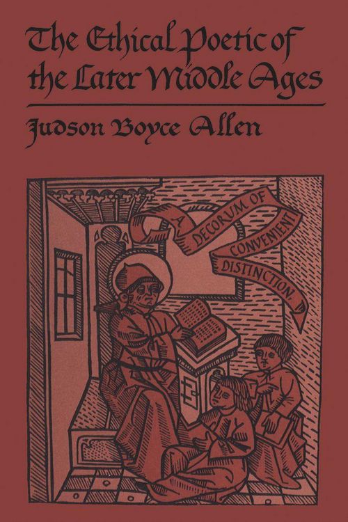 Produktbild: The Ethical Poetic of the Later Middle Ages