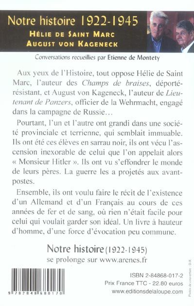 Produktbild: Notre histoire