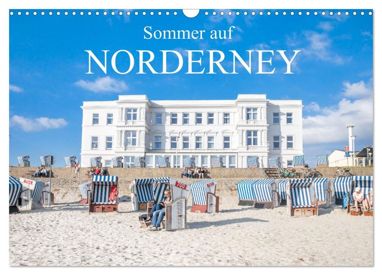 Produktbild: Sommer auf Norderney (Wandkalender 2026 DIN A3 quer), CALVENDO Monatskalender