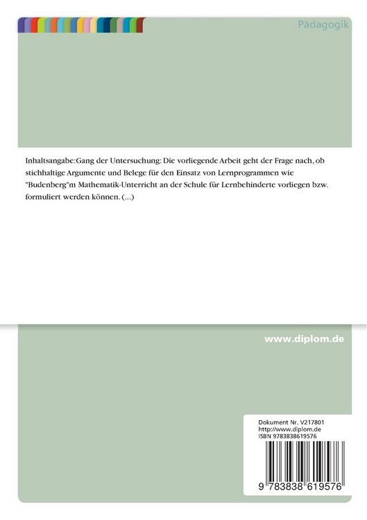 Produktbild: M&ouml;glichkeiten und Grenzen computergest&uuml;tzten Lernens im Fach Mathematik