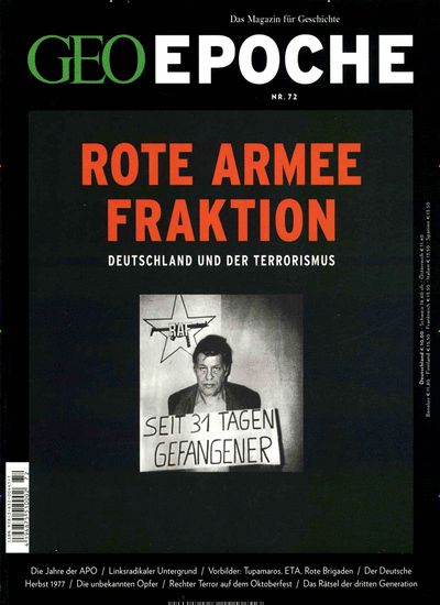 Produktbild: GEO Epoche / GEO Epoche 72/2015 - Rote Armee Fraktion