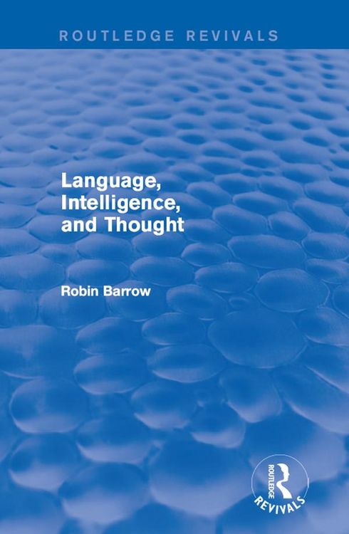 Produktbild: Language, Intelligence, and Thought