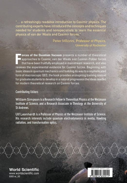 Produktbild: FORCES OF THE QUANTUM VACUUM