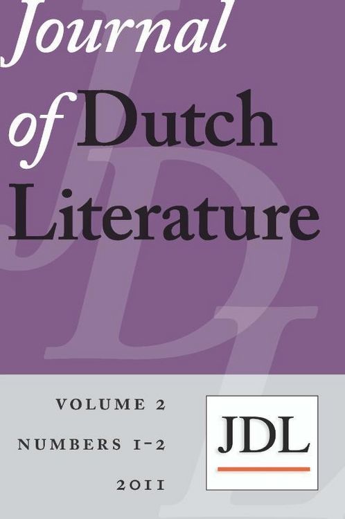 Produktbild: Journal of Dutch Literature