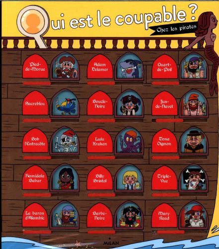 Produktbild: Qui est le coupable ? : chez les pirates
