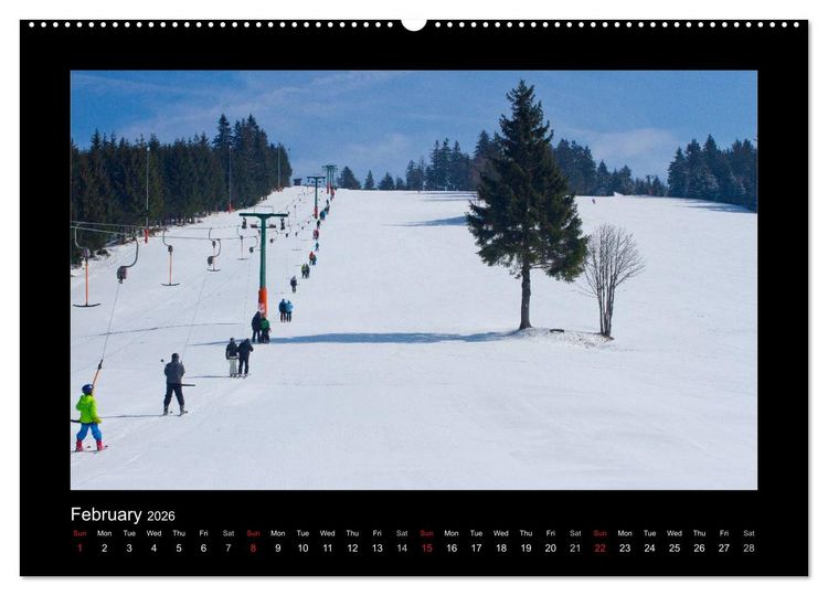 Produktbild: The Black Forest - UK Version (High Quality Premium Wall Calendar 2026 DIN A2 landscape),CALVENDO 12 Month Wall Calendar