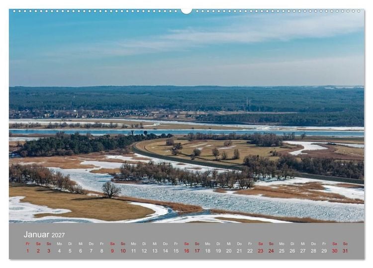 Produktbild: Nationalpark Unteres Odertal (Wandkalender 2027 DIN A2 quer), CALVENDO Monatskalender