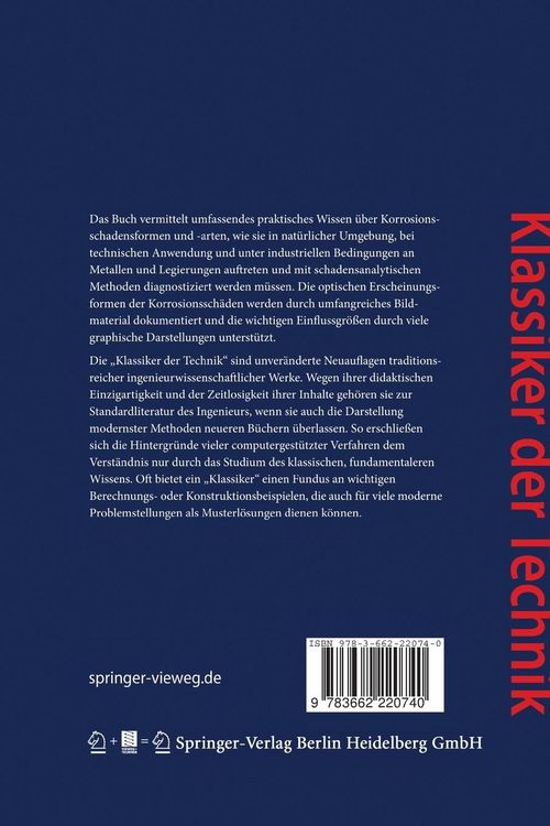 Produktbild: Korrosionsschadenkunde