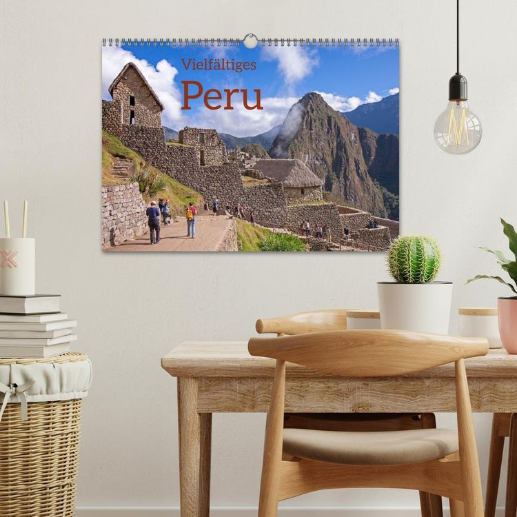 Produktbild: Vielf&auml;ltiges Peru (Wandkalender 2026 DIN A3 quer), CALVENDO Monatskalender