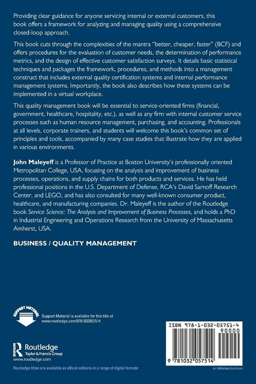 Produktbild: Quality Service Management