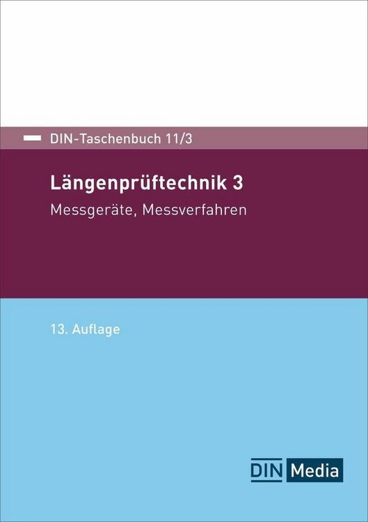 Produktbild: DIN-Taschenbuch 11/3