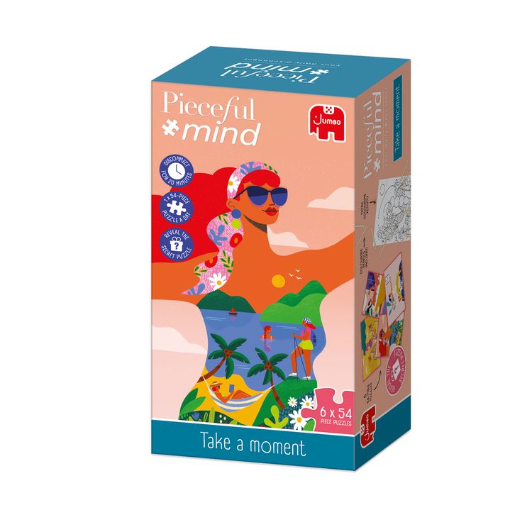 Produktbild: Pieceful mind - Take a moment - Puzzle 54 Teile