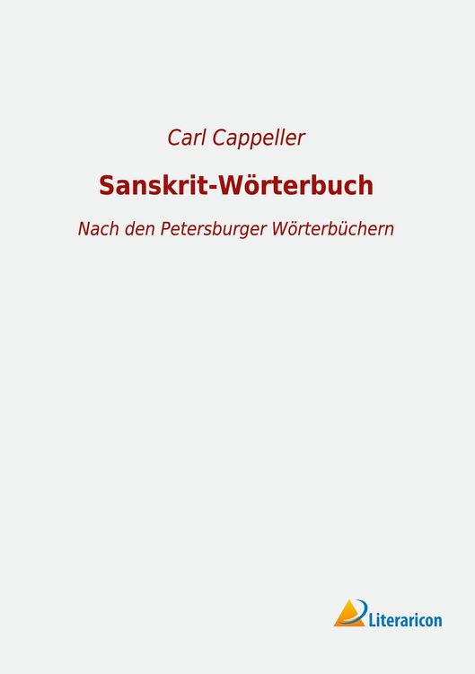 Produktbild: Sanskrit-W&ouml;rterbuch