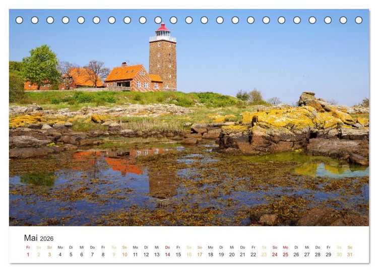 Produktbild: Bornholm Pur (Tischkalender 2026 DIN A5 quer), CALVENDO Monatskalender