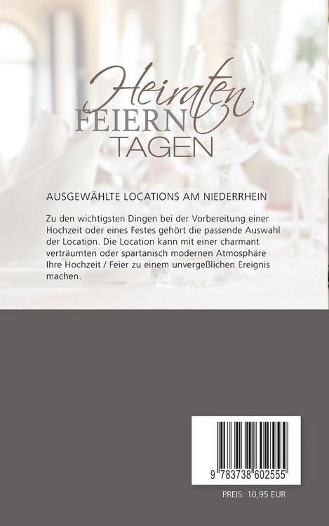 Produktbild: Heiraten, Feiern, Tagen.