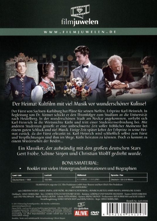Produktbild: Alt-Heidelberg