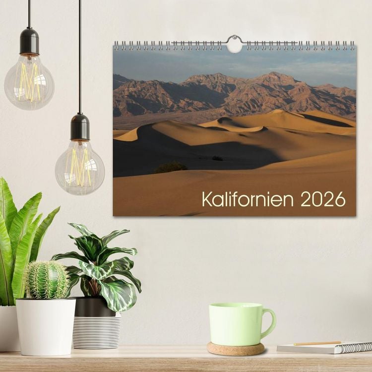 Produktbild: Kalifornien 2026 (Wandkalender 2026 DIN A4 quer), CALVENDO Monatskalender