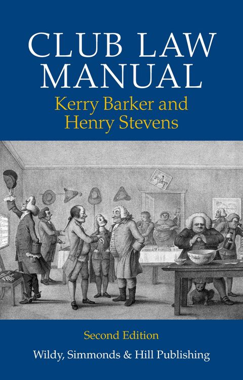 Produktbild: Stevens, H: Club Law Manual