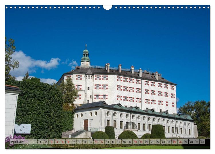 Produktbild: Innsbruck - Die Stadt im Herzen der Alpen (Wandkalender 2026 DIN A3 quer), CALVENDO Monatskalender