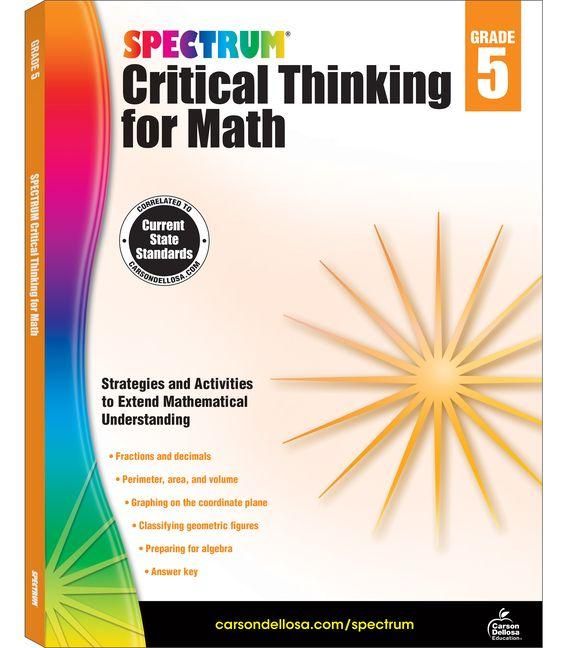 Produktbild: Spectrum Critical Thinking for Math Gr 5