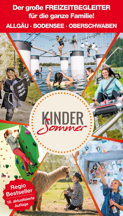 Produktbild: Kindersommer Reisef&uuml;hrer f&uuml;r Allg&auml;u Bodensee Oberschwaben