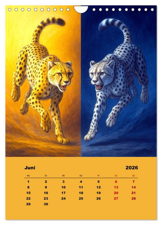 Produktbild: Spiegelwildnis (Wandkalender 2026 DIN A4 hoch), CALVENDO Monatskalender