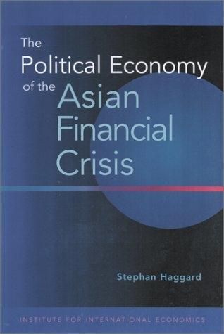 Produktbild: The Political Economy of the Asian Financial Crisis