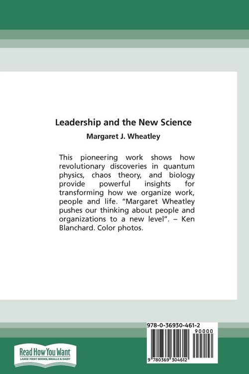 Produktbild: Leadership and the New Science