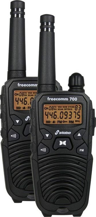Produktbild: Stabo freecom 700 20701 PMR-Handfunkger&auml;t 2er Set