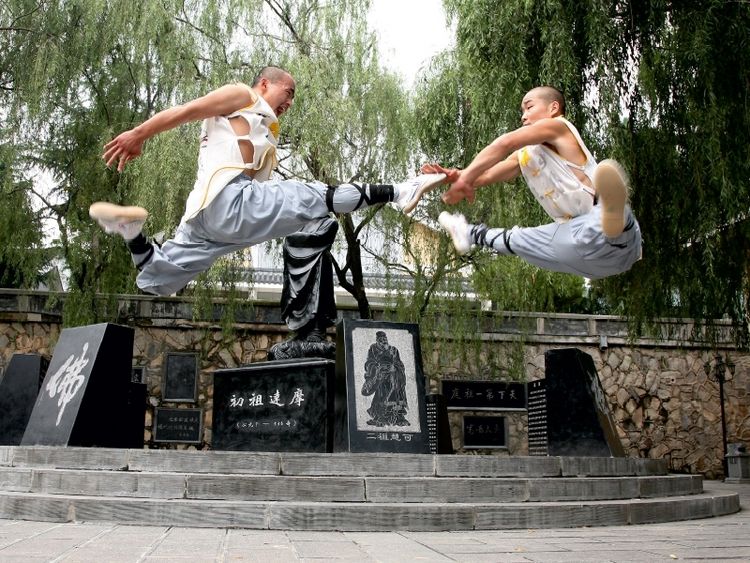 Produktbild: CALVENDO Puzzle Shaolin Kung Fu | 1000 Teile Lege-Gr&ouml;&szlig;e 64x48cm Foto-Puzzle f&uuml;r gl&uuml;ckliche Stunden
