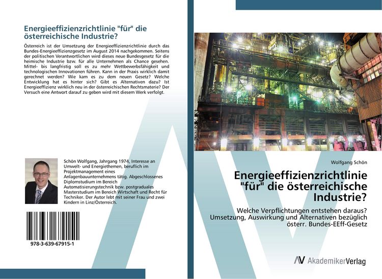 Produktbild: Energieeffizienzrichtlinie "f&uuml;r" die &ouml;sterreichische Industrie?