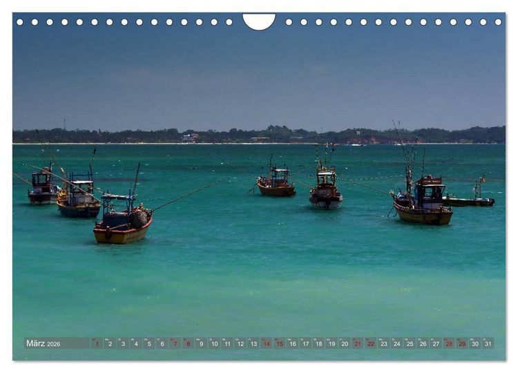 Produktbild: Reise nach Sri Lanka (Wandkalender 2026 DIN A4 quer), CALVENDO Monatskalender