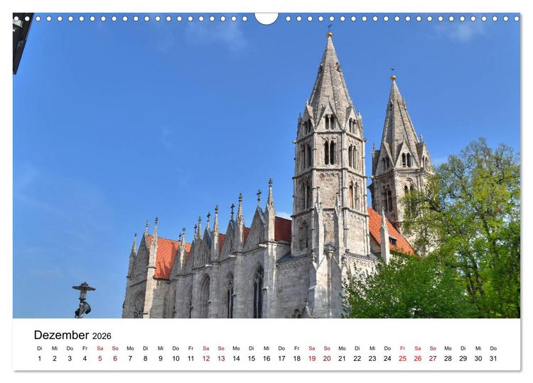 Produktbild: M&uuml;hlhausen in Th&uuml;ringen - Stadt im Herzen Deutschlands (Wandkalender 2026 DIN A3 quer), CALVENDO Monatskalender